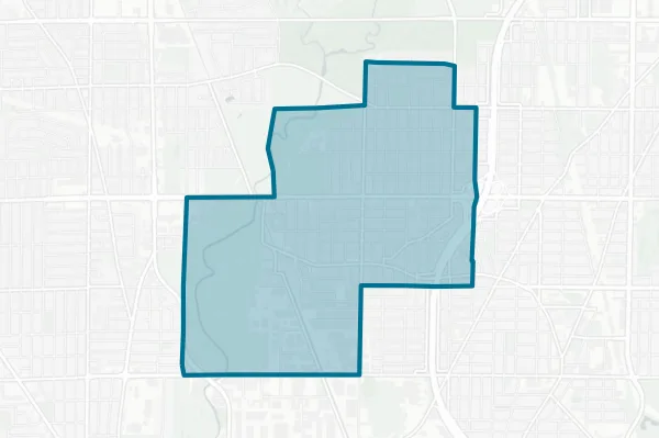 Morton Grove School District 70 — detail map