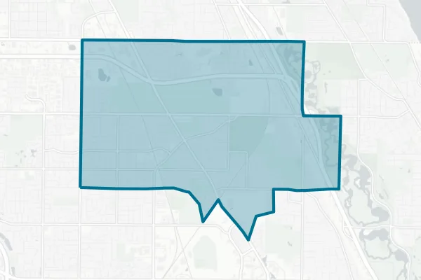 Northbrook School District 28 — detail map