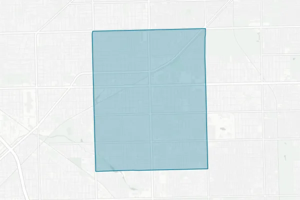 Oak Lawn-Hometown School District 123 — detail map