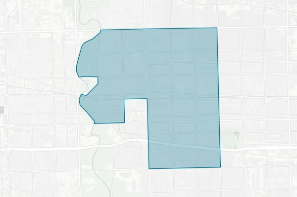 Oak Park and River Forest High School District 200 — detail map