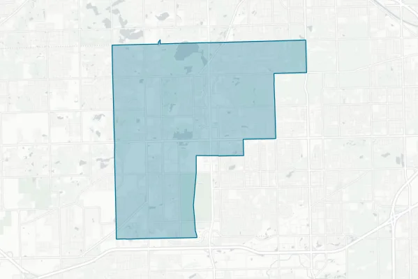 Orland School District 135 — detail map