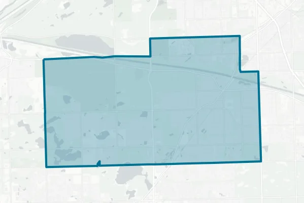 Palos Community Consolidated School District 118 — detail map