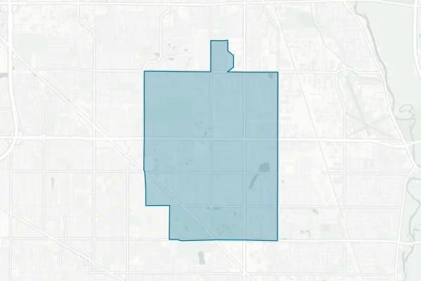 Prospect Heights School District 23 — detail map
