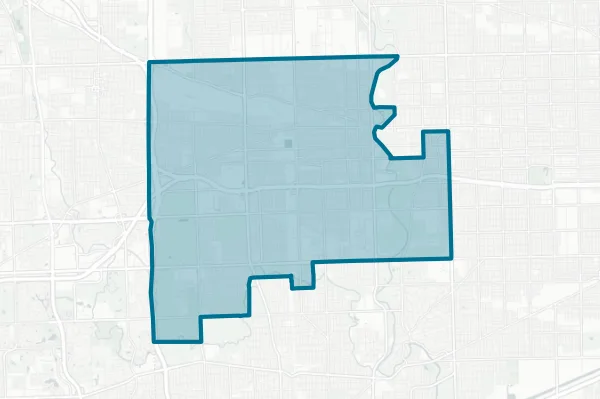 Proviso Township High School District 209 — detail map