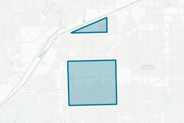 Reavis High School #200 — detail map