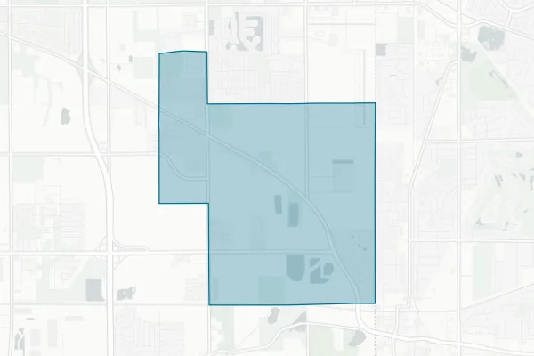 Sandridge School District 172 — detail map