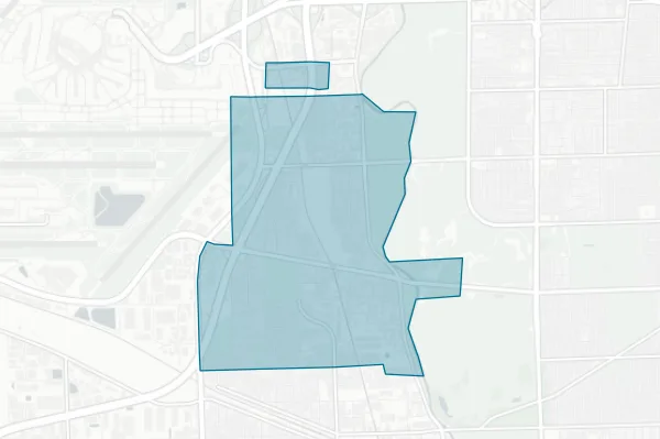 Schiller Park School District 81 — detail map