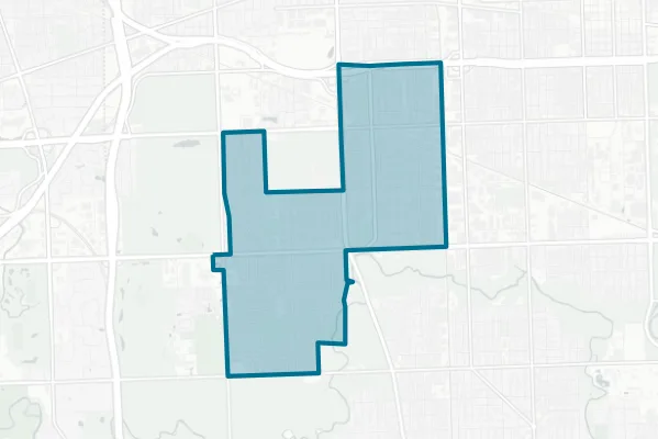 Westchester Public School District 92.5 — detail map