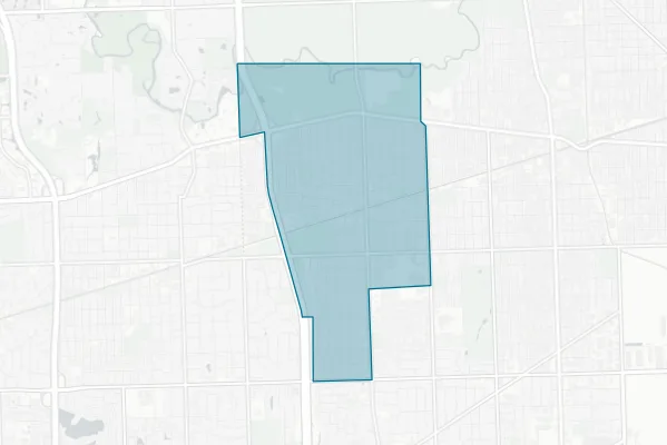Western Springs School District 101 — detail map