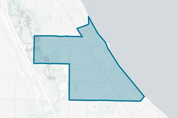 Winnetka Public Schools District No. 36 — detail map