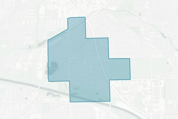 Worth School District 127 — detail map