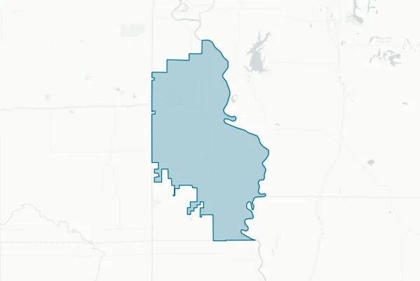 Community Unit School District No. 3 — detail map