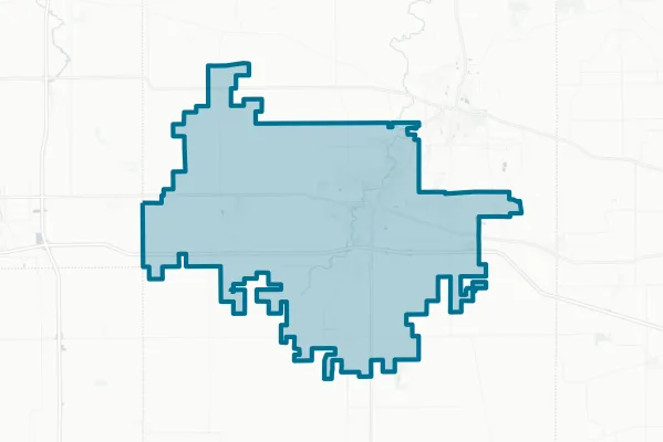 Dekalb Community Unit School District No. 428 — detail map