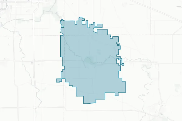 Hiawatha Community Unit School District No. 426 — detail map