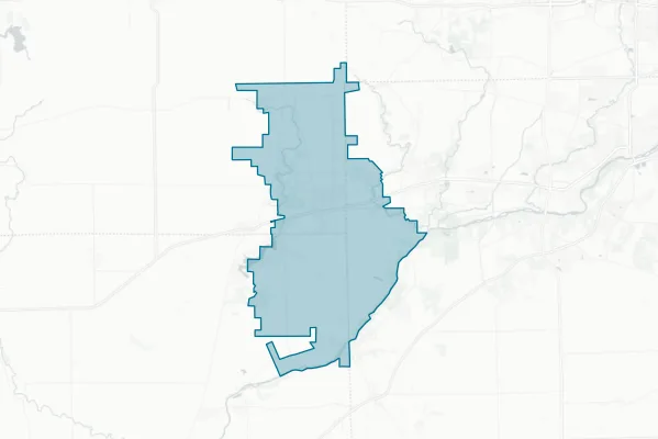 Sandwich Community Unit School District 430 — detail map