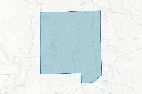 Addison School District No. 4 — detail map