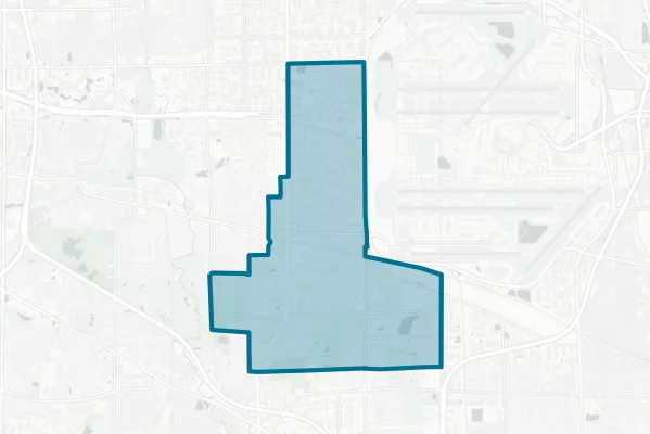 Bensenville Elementary School District No. 2 — detail map