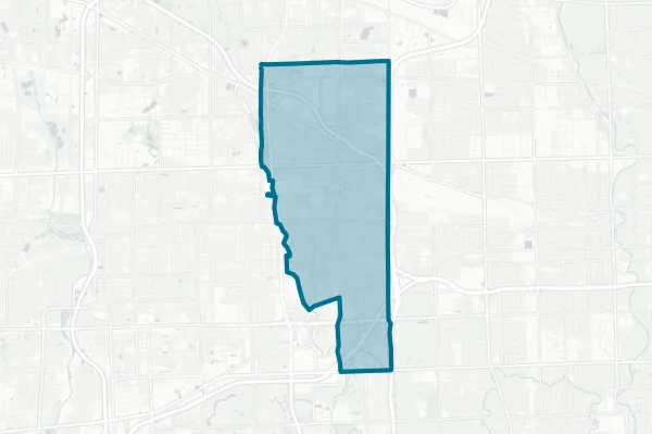 Elmhurst Community Unit School District 205 — detail map