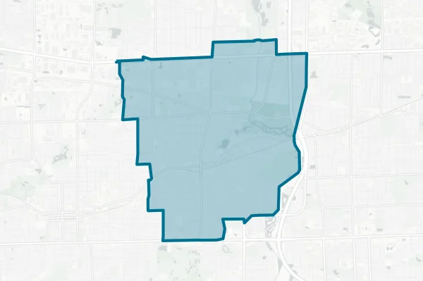 Glen Ellyn School District 41 — detail map