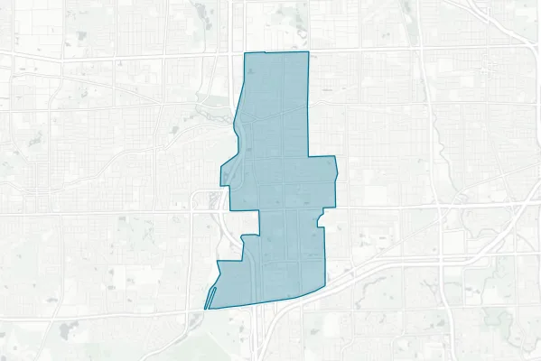 Lombard Elementary School District 44 — detail map