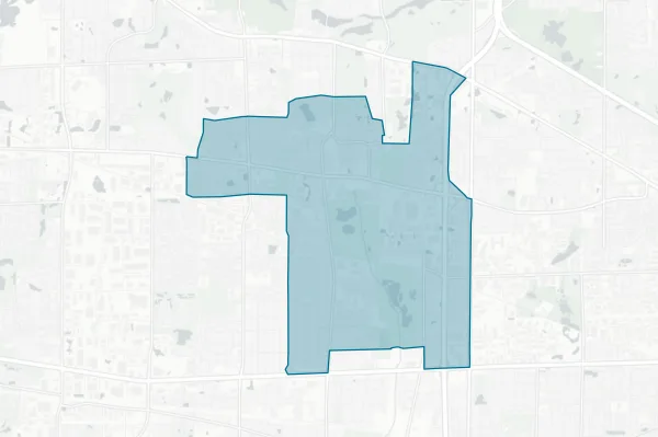Marquardt School District No. 15 — detail map