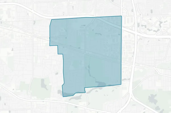 Medinah Elementary School District No. 11 — detail map