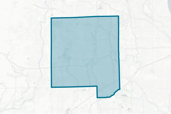Community Unit School District 201 — detail map
