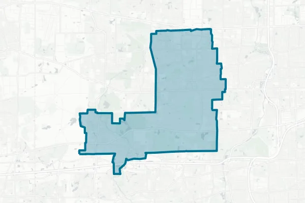 Community Unit School District 200 — detail map