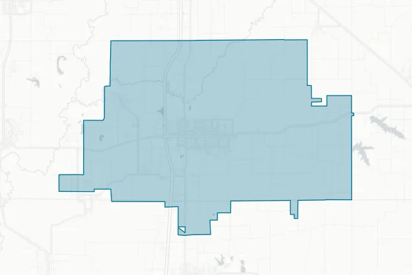 Frankfort Community Unit School District #168 — detail map