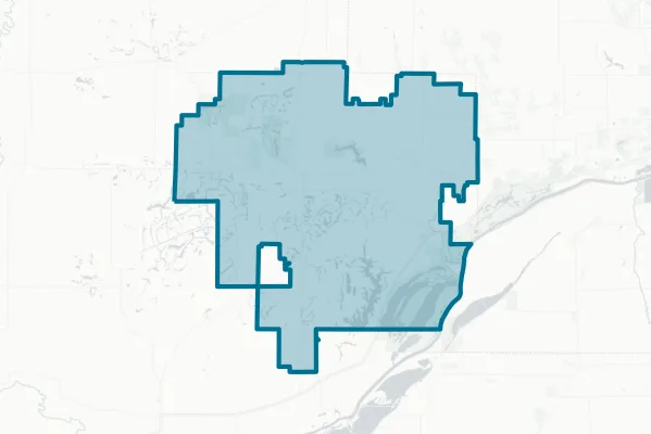 Canton Union School District No. 66 — detail map
