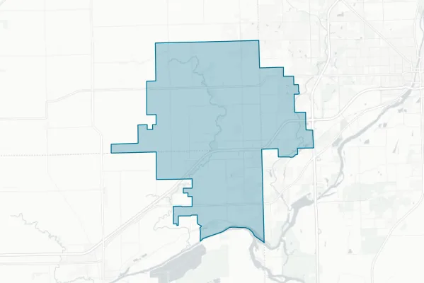 Minooka Community Consolidated School District 201 — detail map