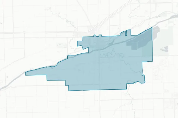 Morris Elementary School District 54 — detail map
