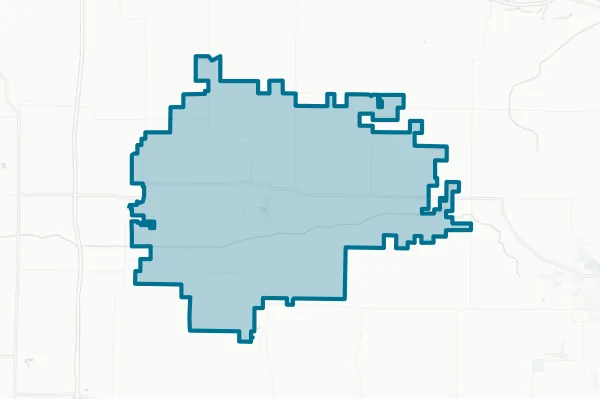 Cambridge Community Unit School District No. 227 — detail map