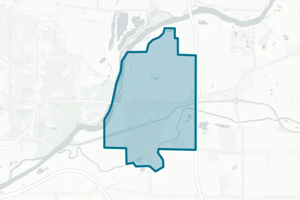 Colona Grade School District No. 190 — detail map