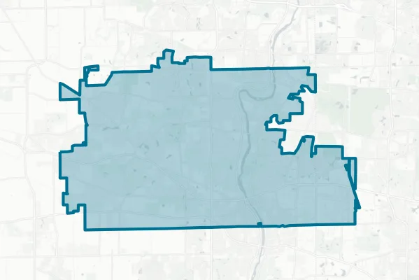 Community Unit School District 303 — detail map