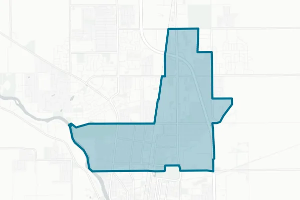 Bradley Elementary School District #61 — detail map