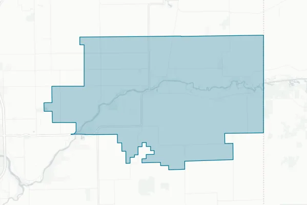 Momence Community Schools Unit District No. 1 — detail map