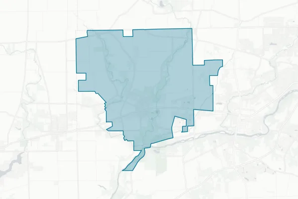 Plano Community Unit School District No. 88 — detail map