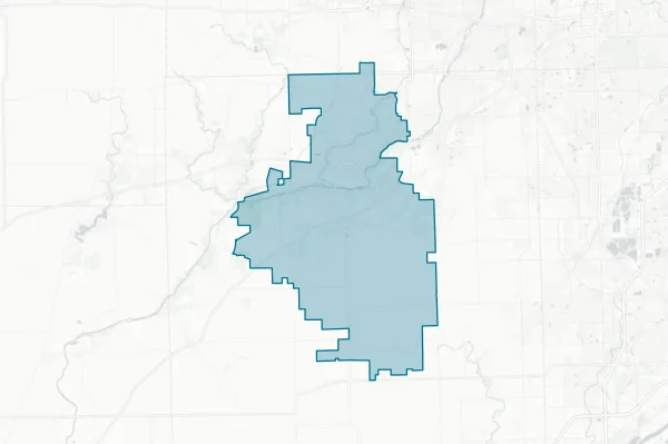 Yorkville Community Unit School District 115 — detail map