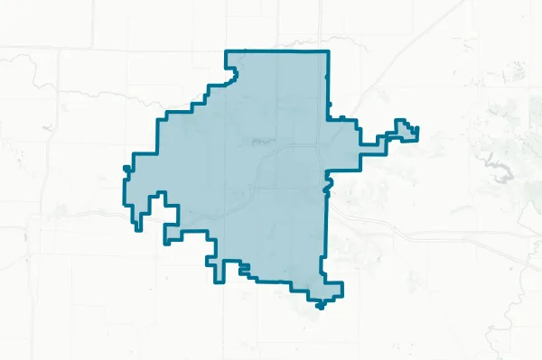 Galesburg Community Unit School District No. 205 — detail map