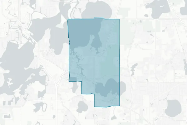 Gavin School District No. 37 — detail map