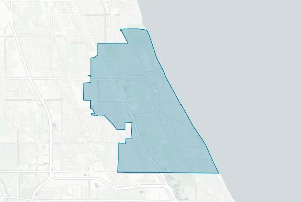 North Shore School District 112 — detail map