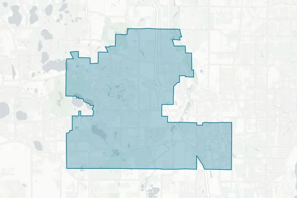 Woodland Community Consolidated School District No. 50 — detail map