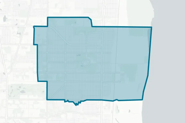 Zion Elementary School District No. 6 — detail map