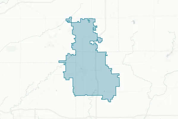 Mendota Township High School District No. 280 — detail map