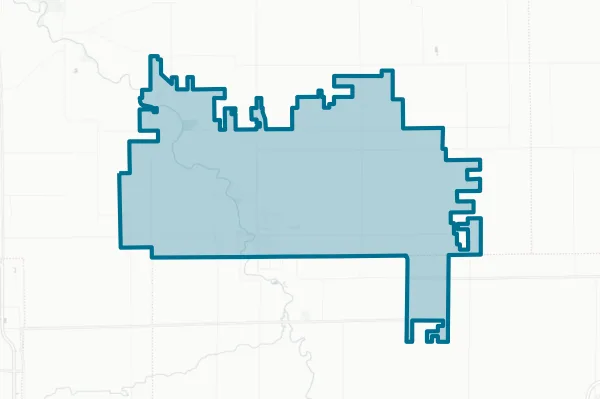 Streator Township High School District No. 40 — detail map