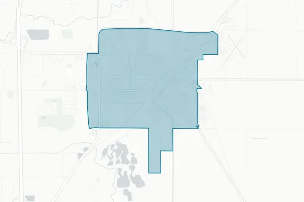 Lincoln Elementary School District #27 — detail map