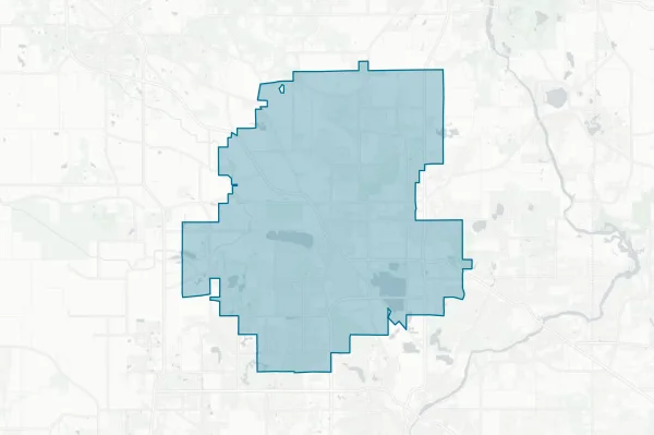 Crystal Lake Community Consolidated School Distrct No. 47 — detail map