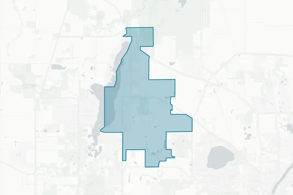 Harrison Elementary School District No. 36 — detail map