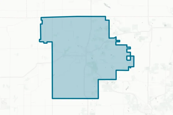 Harvard Community Unit School District No 50 — detail map